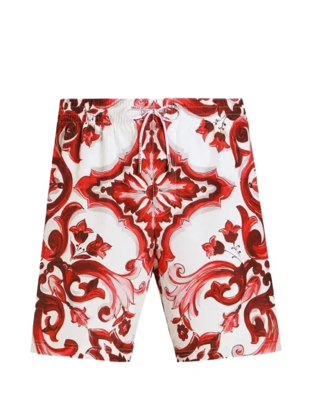 Pantaloni scurți Dolce & Gabbana cu imagine alb