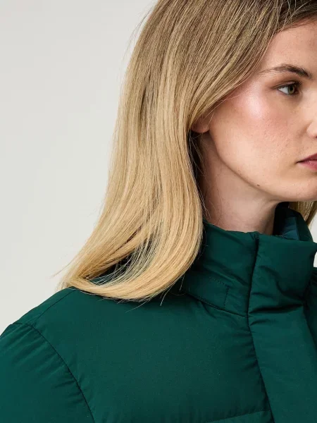 Tommy Jeans пухено яке дамско зелено