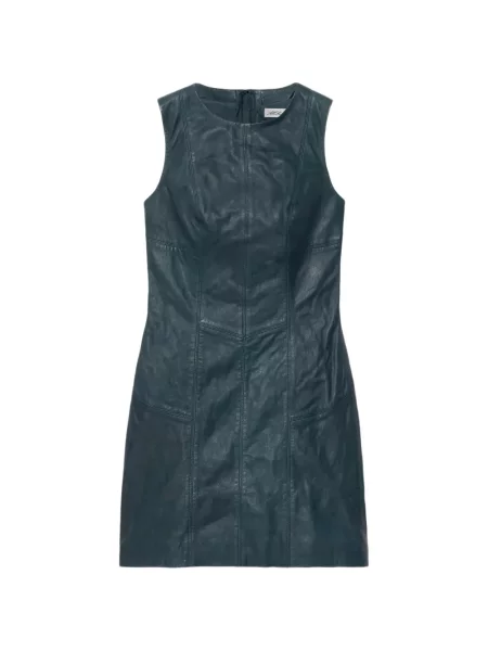 Mini šaty Allsaints modrá