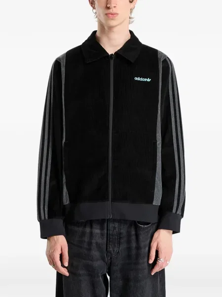 Futó steppelt rövid póló Adidas fekete