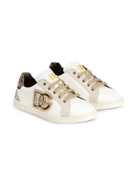 Sneakersy dziecięce Dolce And Gabbana białe