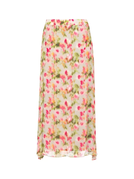 Coster Copenhagen Fustă / pastel / corai / roz verde