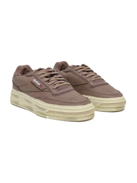 Sneakersy Reebok skórzane brązowe