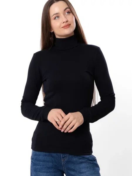 Гольф Носи своє темно-синій бавовна/еластан синій