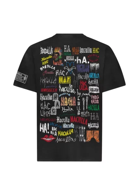Tricou Haculla cu imagine negru