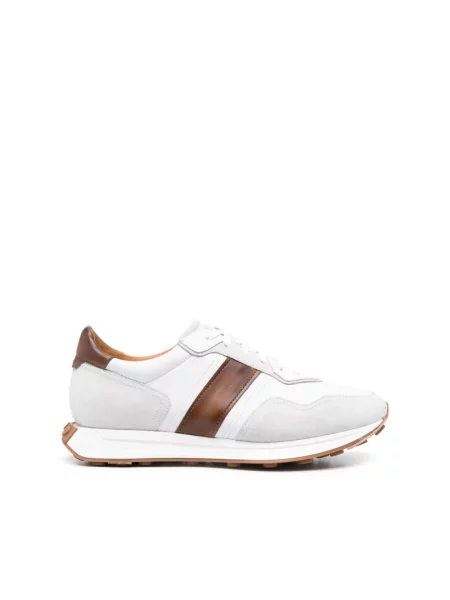 Sneakersy Magnanni skórzane białe