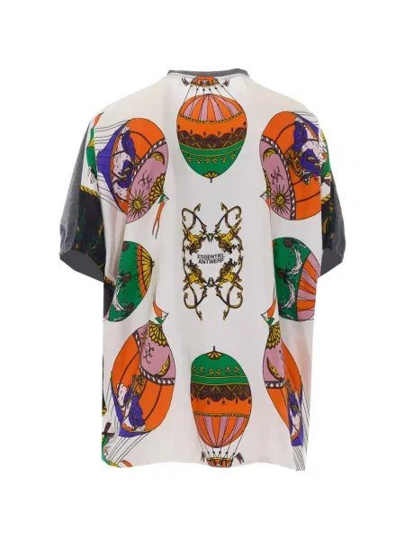 Tricou Essentiel Antwerp cu imagine gri
