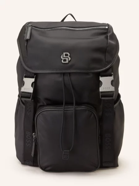 BOSS plecak B_Icon_Backpack czarny