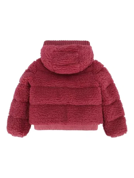 Kurtka puchowa dziecięca Moncler Enfant czerwona