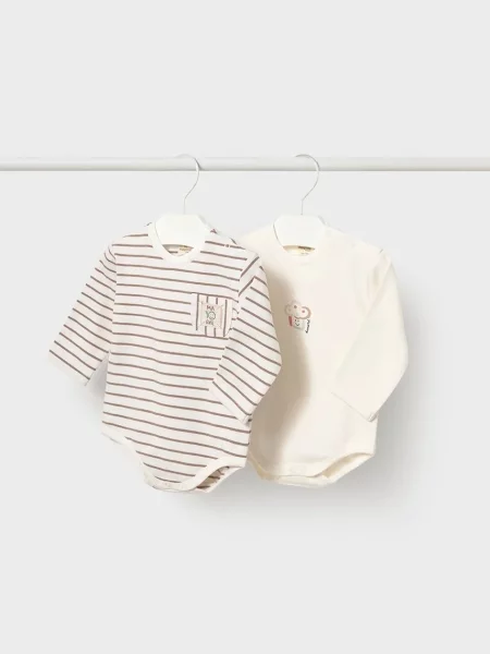 Mayoral Newborn боді дитяче з бавовною 2 шт.