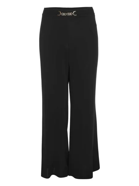 Pantaloni Elena Mirò din jerseu negru