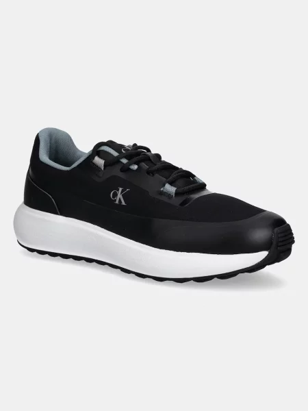 Calvin Klein Jeans sneakers ATHLEISURE RUNNER TECH RIPSTOP negru
