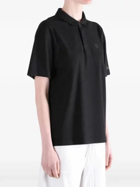 Polo Y's με κέντημα μαύρο