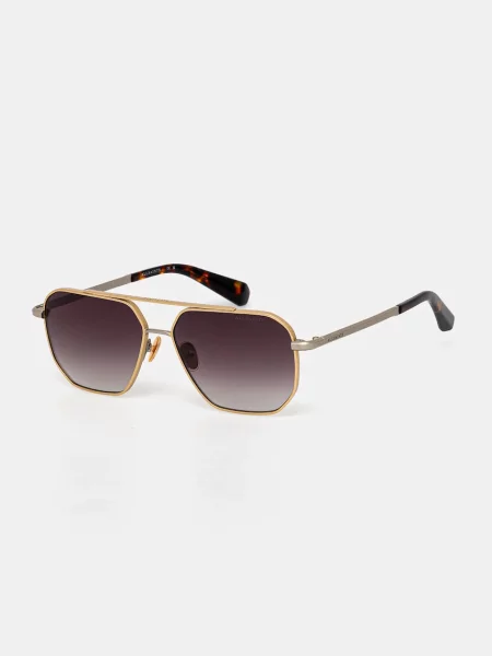 AllSaints ochelari de soare Dune auriu