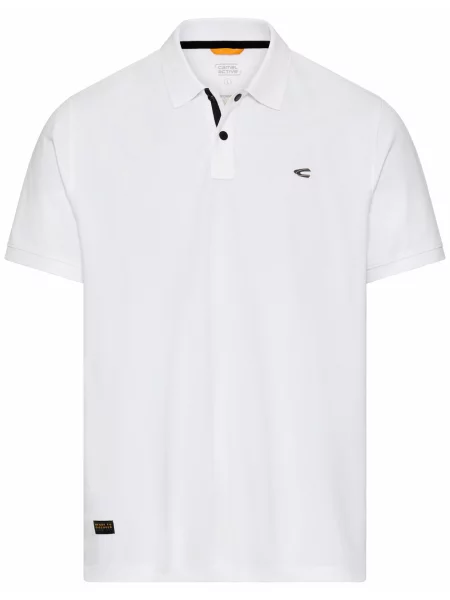 Поло Camel Active Polos sleeves білий
