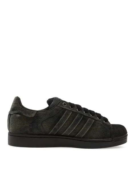 Cămașă Adidas din piele de căprioară gri