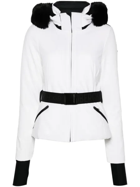 Jeździć na nartach kurtka narciarska Goldbergh biała