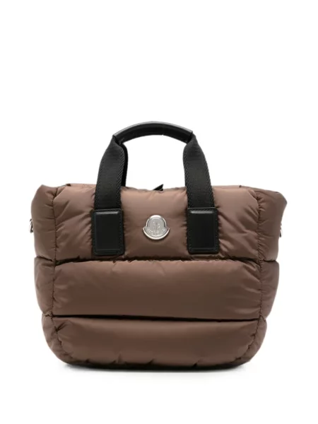 Geantă shopper Moncler maro