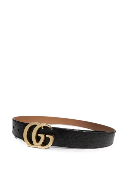 Cu centură reversibil curea Gucci negru
