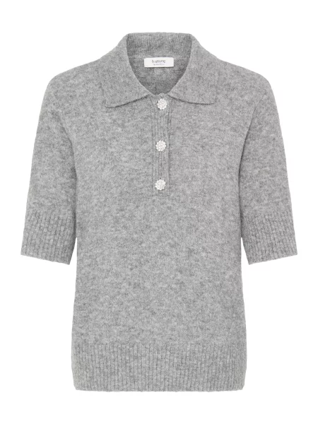 B.young Svetr melír šedý