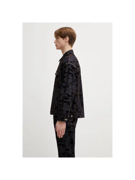 Kurtka jeansowa A Bathing Ape® niebieska