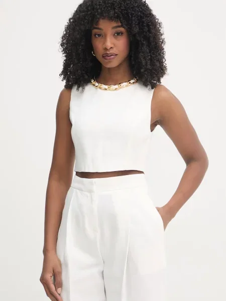 Elisabetta Franchi bluză femei cu in bej