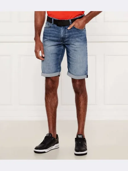 Karl Lagerfeld De blugi pantaloni scurți albastru