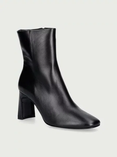 Souliers Martinez bokacsizma női bőr KAROL fekete
