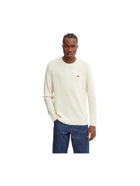 Levi's sweter wełniany lekki beżowy