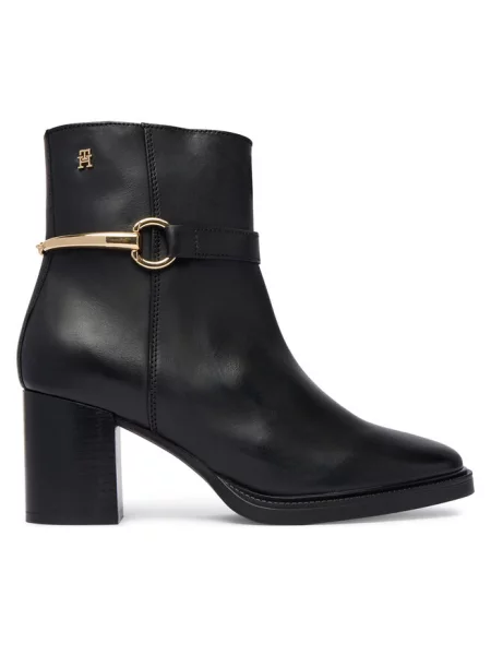 Botki Tommy Hilfiger czarne