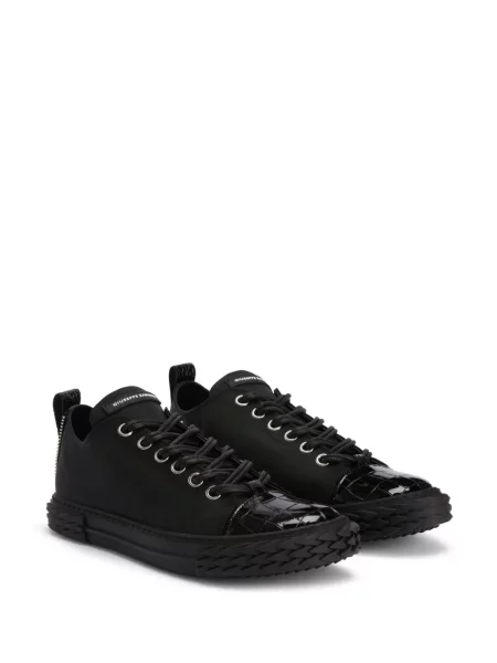 Iš natūralios odos sportbačiai Giuseppe Zanotti juoda