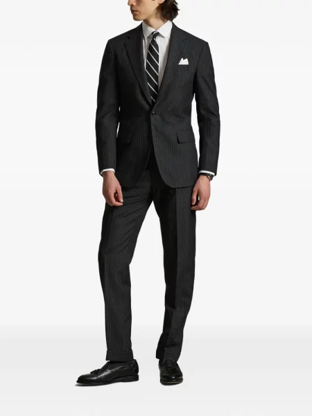 Șapcă Polo Ralph Lauren cu model herringbone din țesătură twill cu imagine albastru