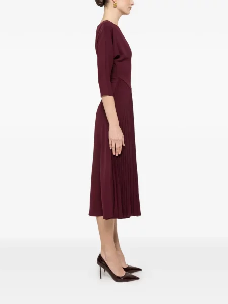 Rochie midi Nissa de costum roșu