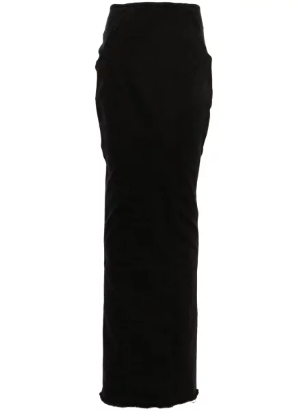 Maksi spódnica jeansowa Entire Studios czarna