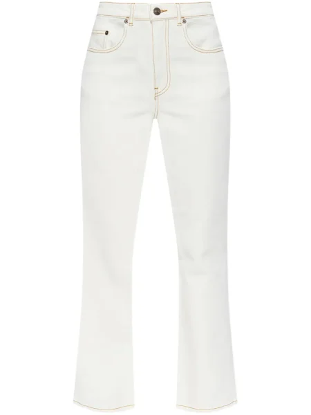 Blugi Tory Burch alb