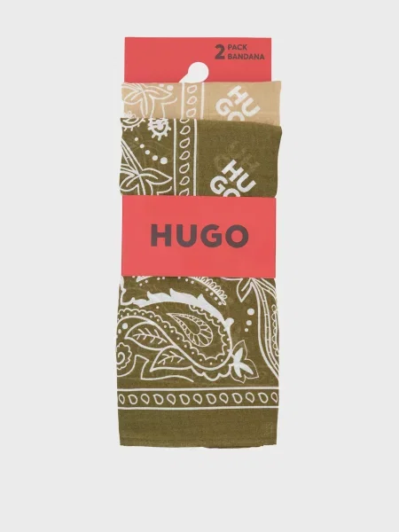 Платок Hugo с принтом