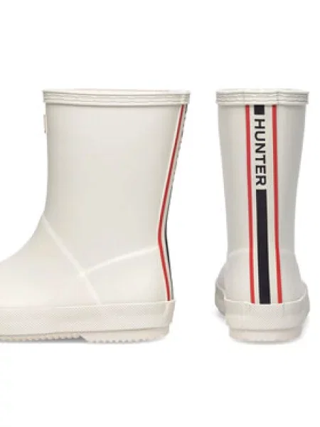 Gumijasti škornji Hunter bela