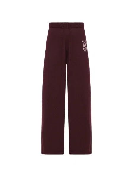 Pantaloni Amiri tricotate roșu