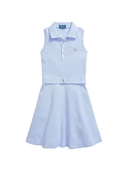 Sukienka dziecięca Polo Ralph Lauren niebieska