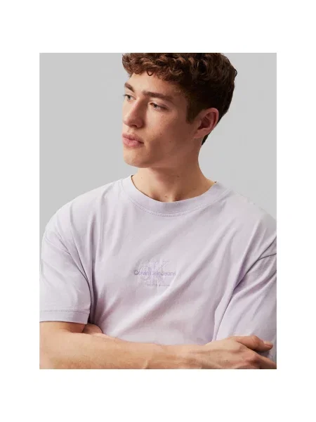 Tricou Calvin Klein Jeans violet