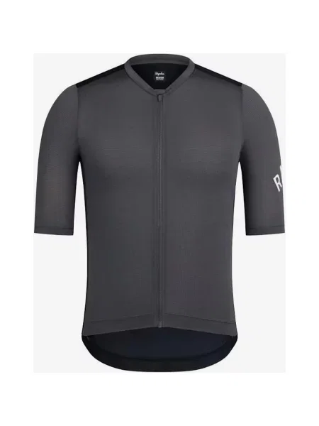 Koszulka rowerowa damska Rapha Pro Team Training krótki rękaw szary S czarny