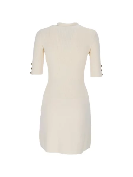 Rochie mini Elisabetta Franchi cu funde tricotate