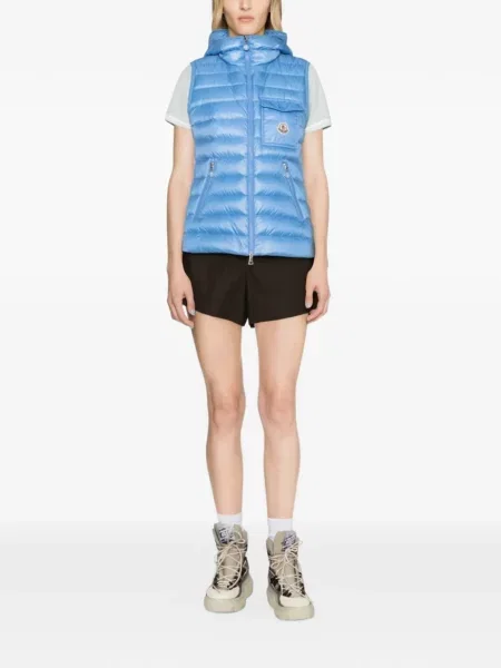 Matlasat vestă Moncler albastru