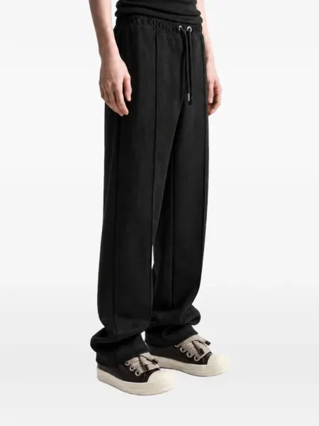 Pantaloni Hugo Boss Br alergare cu autograf negru