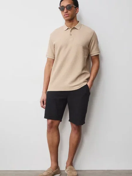 Polo tričko Medicine béžová
