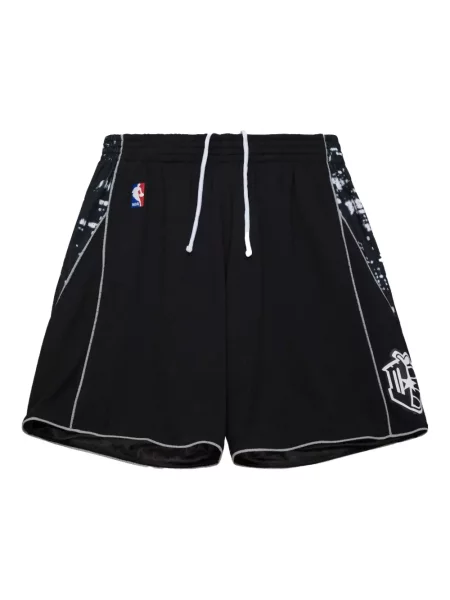Pantaloni scurți Mitchell & Ness negru