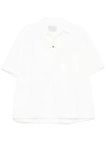 Košile Kolor s našívanými kapsami bílá