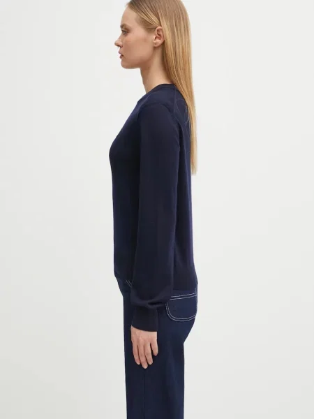 Maison Kitsuné pulover de lână Bold Fox Head Patch