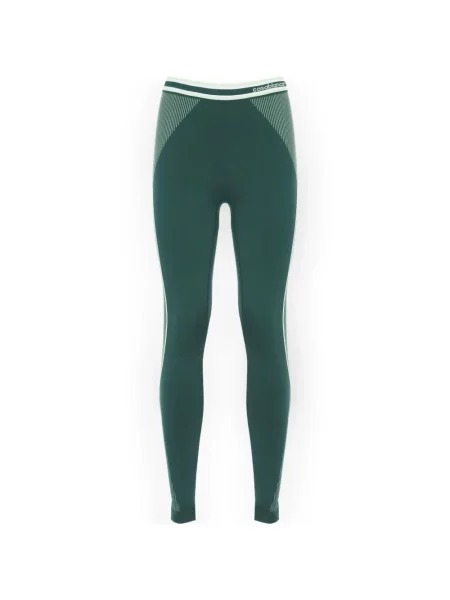 Csíkos leggings Casablanca zöld