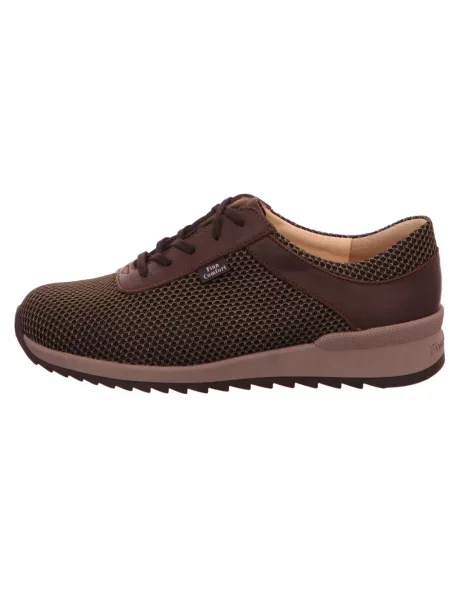 Sneakersy Finn Comfort brązowe